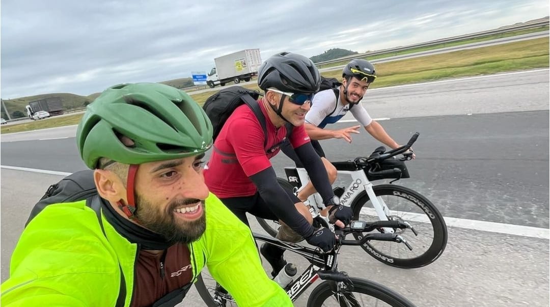 Capixabas pedalam mais de 500 quilômetros para disputar a Maratona do Rio