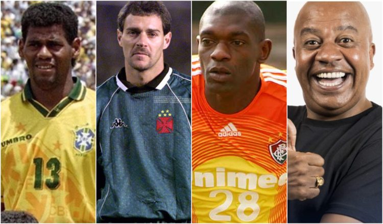 Aldair, Carlos Germano, Somália e Toninho Tornado estarão no Jogo das Estrelas com Ronaldinho
