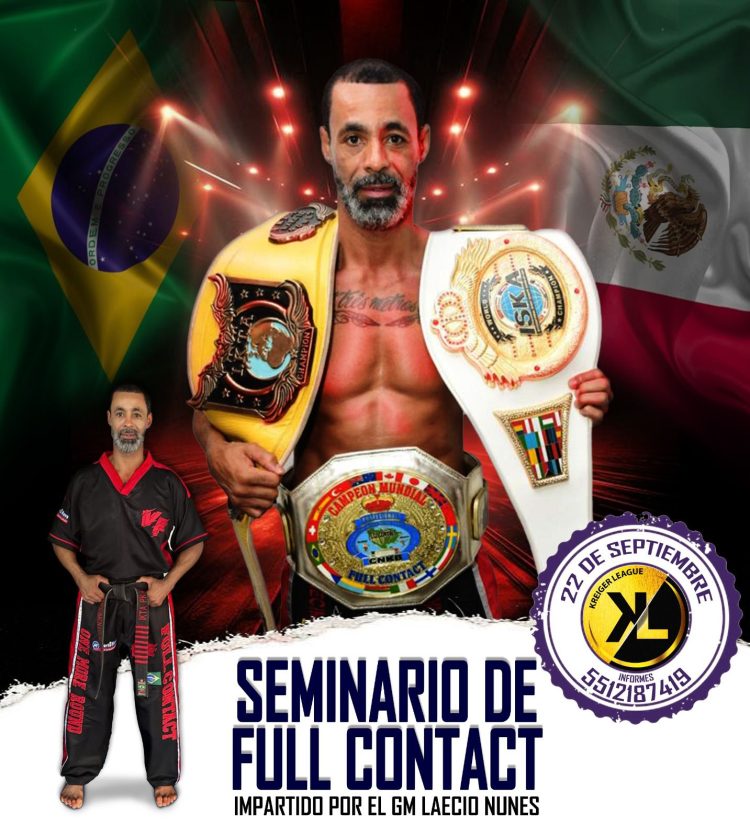 Laécio Nunes participa de Seminário Internacional de full-contact no México