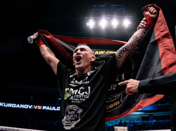 Capixaba Paulo “Zé Doido” Machado vence por nocaute técnico no BKFC 84, na Califórnia