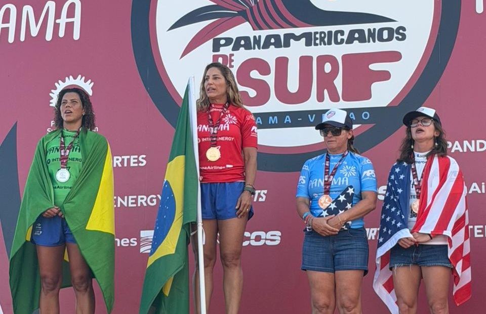 Capixabas dominam pódio do bodyboarding nos Jogos Pan-Americanos de Surfe