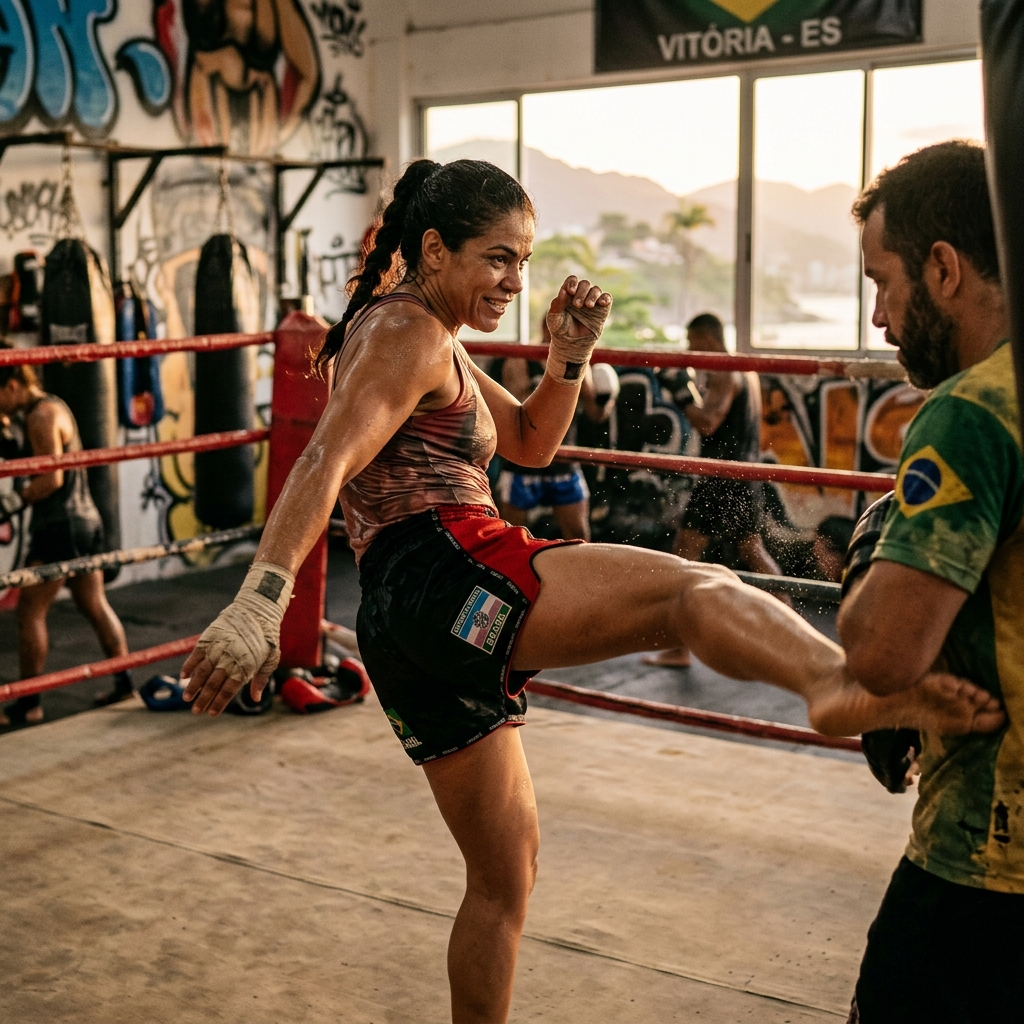 Capixaba larga as luvas e volta para conquistar o nono título mundial de kickboxing