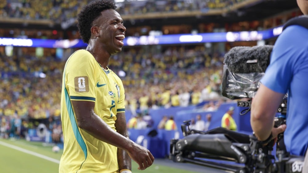 Vini Jr. entra para o seleto grupo de artilheiros do Brasil em Copas