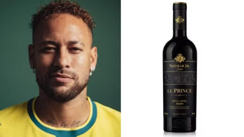 Neymar e família brindam com vinho próprio e vendem 300 mil garrafas antes do lançamento