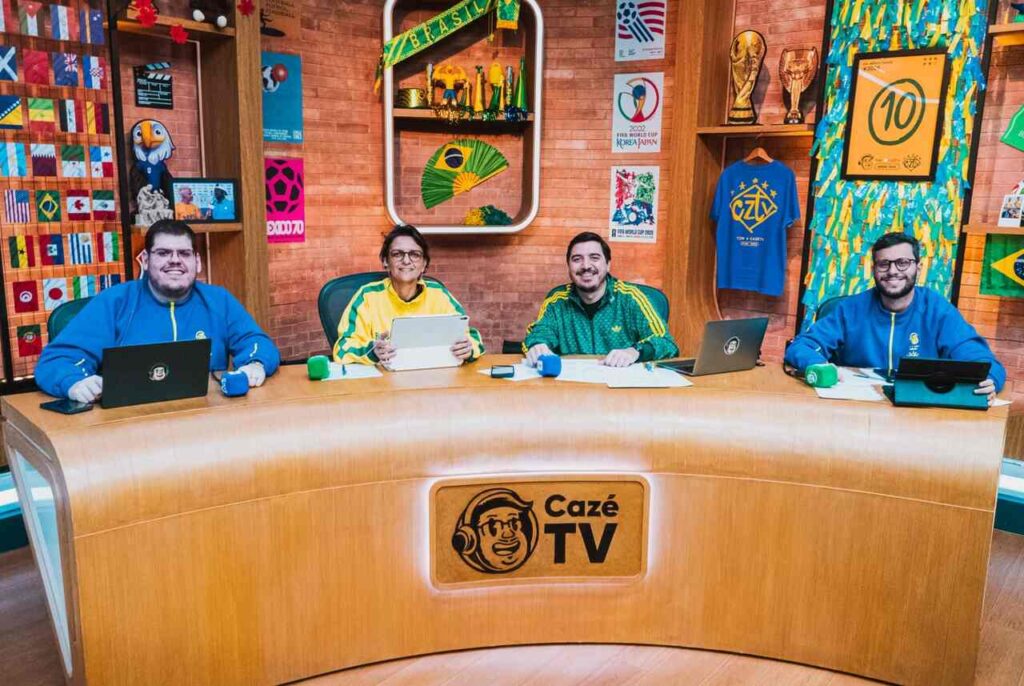 Fifa dá aval e elogia transmissão da CazéTV no Mundial de 2026