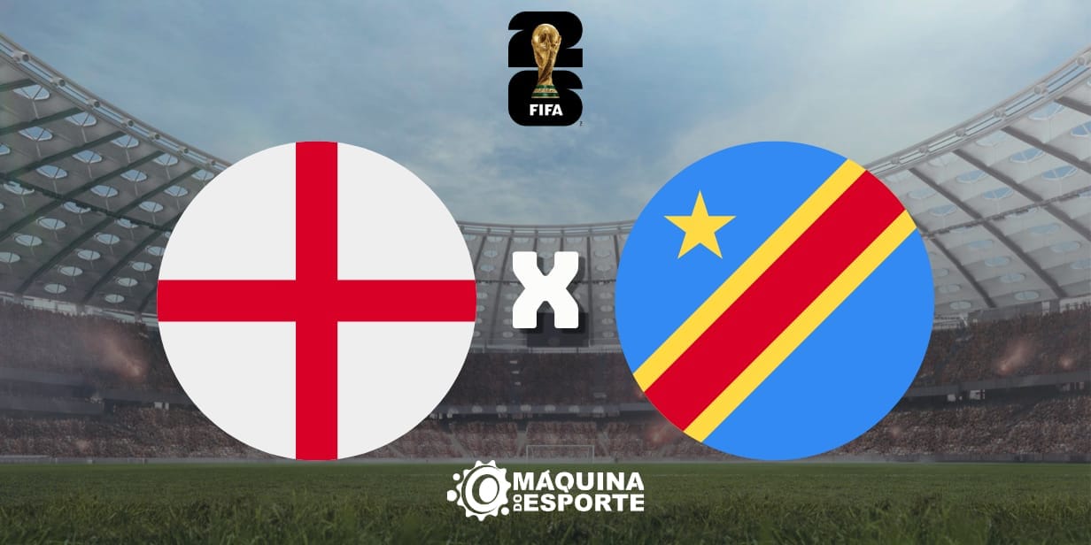 Inglaterra e Congo medem forças na segunda fase da Copa; veja onde ver