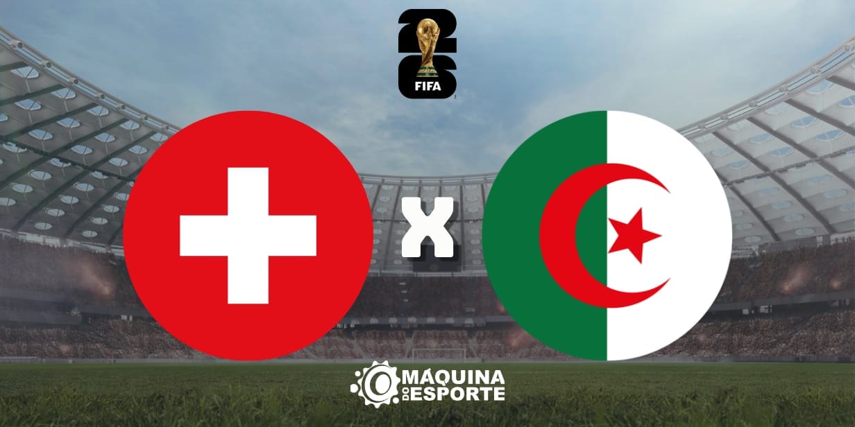 Suíça e Argélia: onde ver o duelo da segunda fase do Mundial
