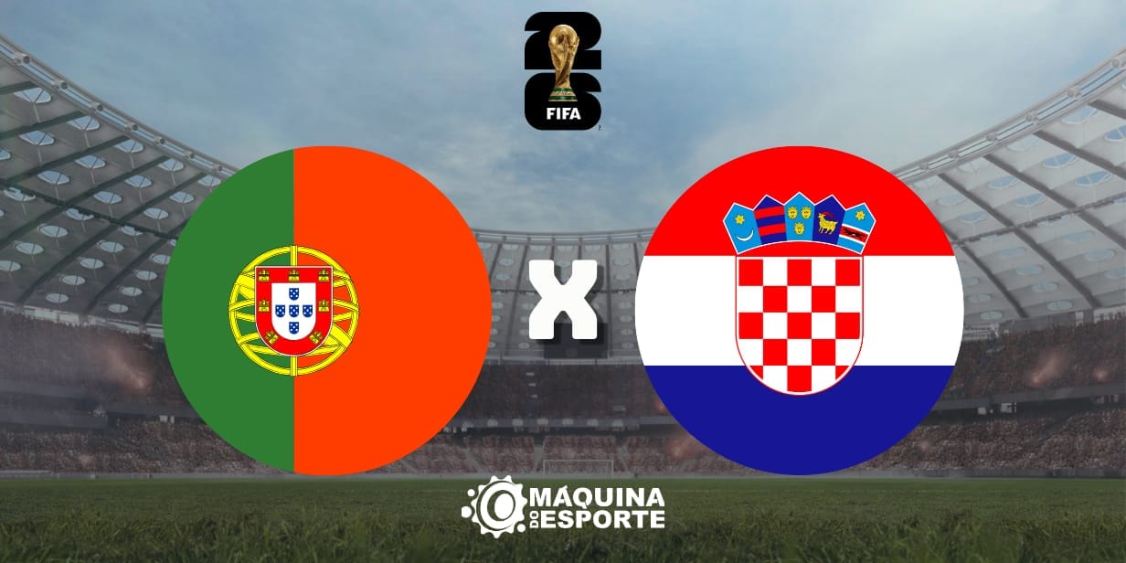 Portugal e Croácia: onde ver o duelo da segunda fase do Mundial