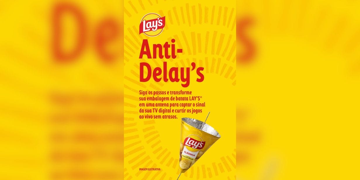 Lay’s brinca com delay e vira ‘antena’ na Copa 2026