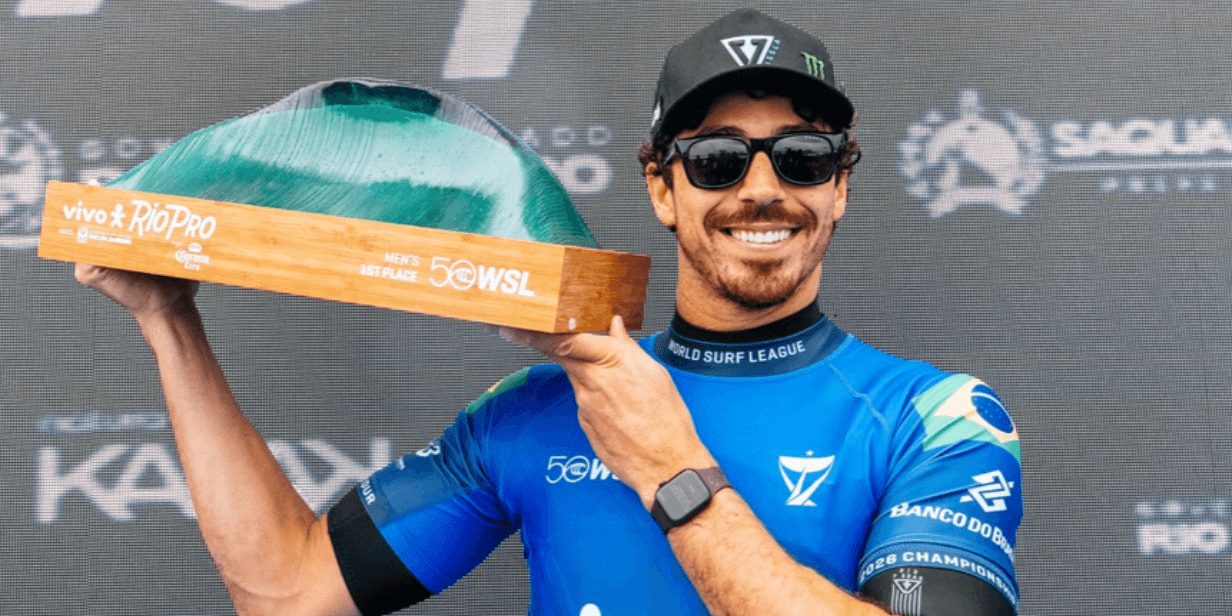 Copa do Mundo e surfe: a tática que deu certo no Vivo Rio Pro
