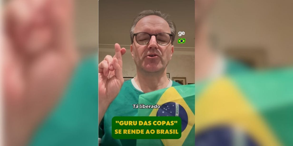 Previu eliminação, mas Brasil venceu: economista vira estrela de campanha da Brahma