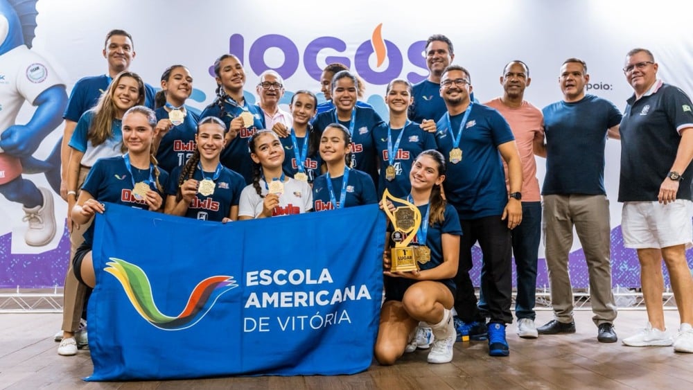EAV é campeã estadual invicta no vôlei e vai aos JEBs