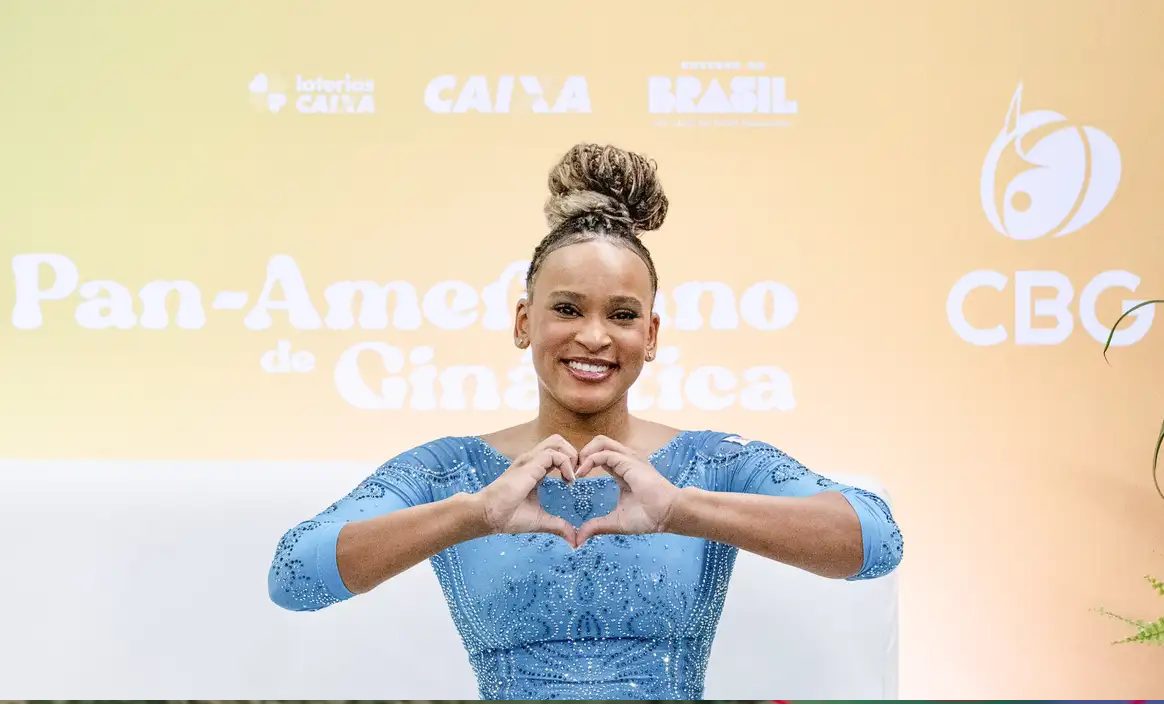 De volta ao pódio: Rebeca Andrade leva ouro no salto do Pan-Americano