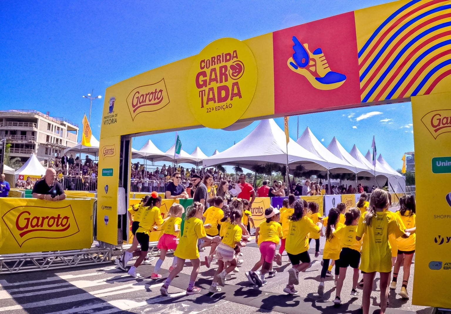 Corrida Garotada: últimas vagas para a garotada de 6 a 17 anos