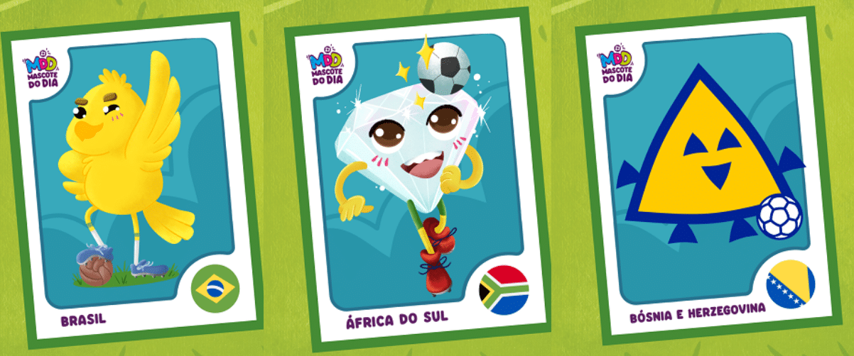 Artistas capixabas criam álbum digital de mascotes para a Copa 2026
