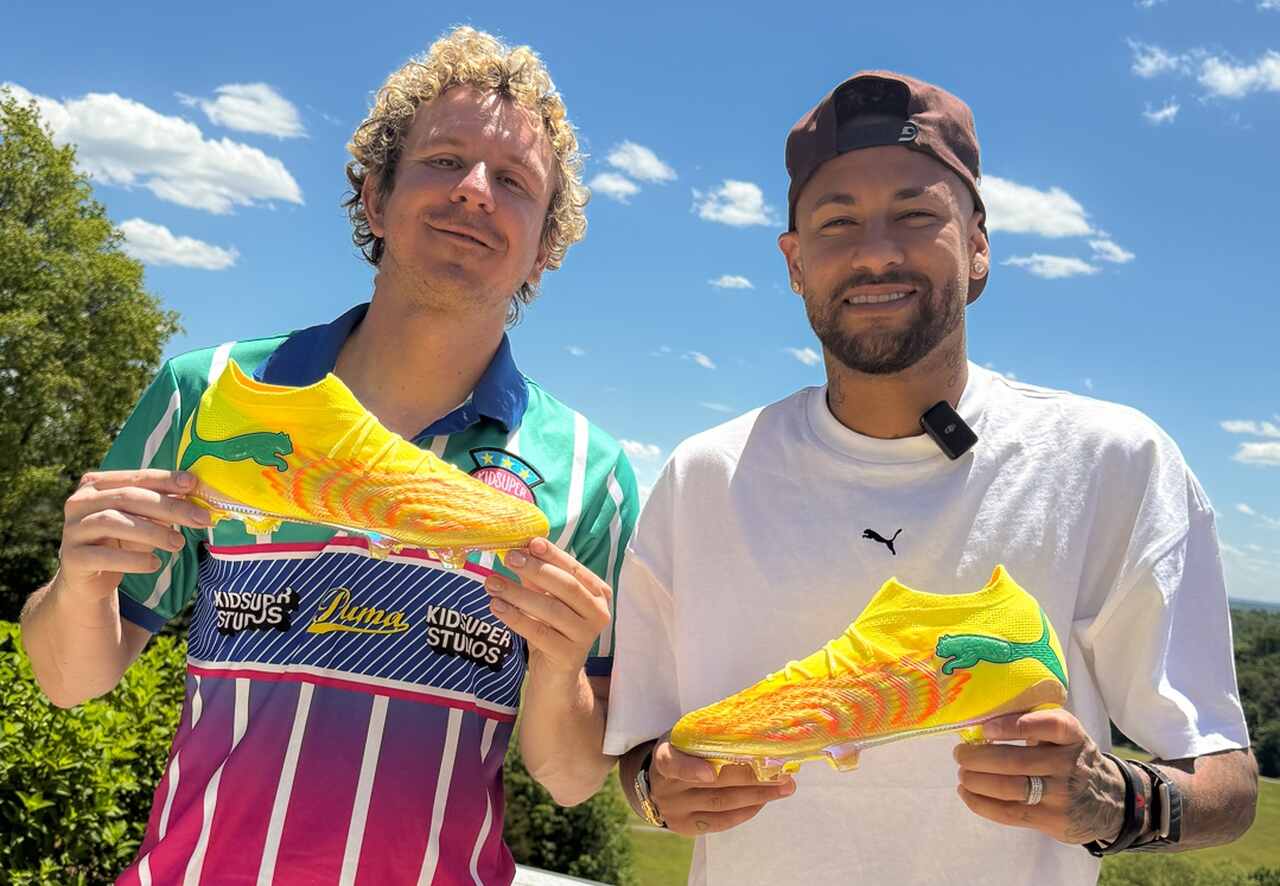 Puma e KidSuper criam chuteira exclusiva para Neymar na Copa