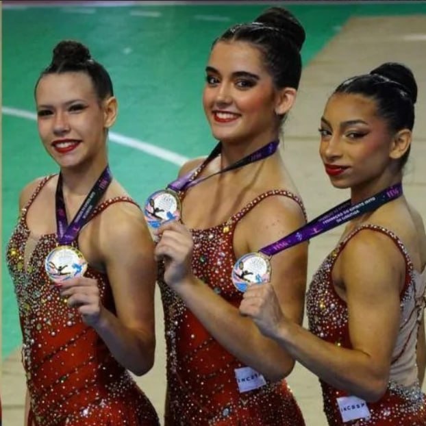 Bora, capixaba! Luiza Traspadini representará Brasil no Sul-Americano de GR 1