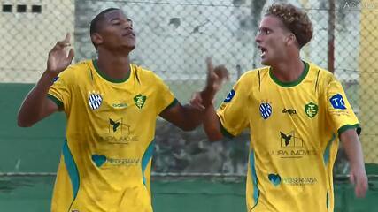 Golaço de Juba garante vitória do Tupy na estreia da Série B