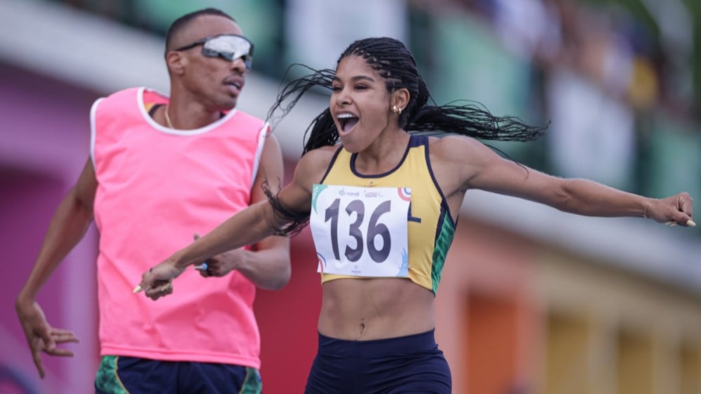 Capixaba Lorraine dispara nos 400m e quebra recorde brasileiro no Parasul-Americano
