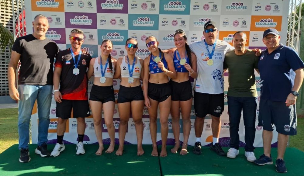 Capital capixaba domina areia e leva duas vagas pros Jogos da Juventude