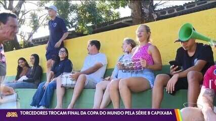 Enquanto mundo via final, torcedores capixabas escolheram a Série B do Capixaba