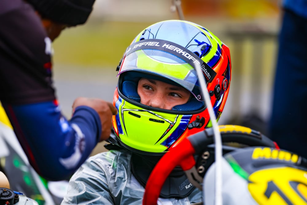 Jovem piloto capixaba Rafael Kerkoff vive fase de ouro no kart