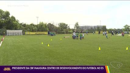 ES ganha centro de futebol com nome de ídolo e olho no futuro