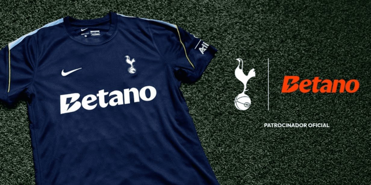 Betano e Tottenham fecham patrocínio de longo prazo; camisa de treino terá marca até 2029