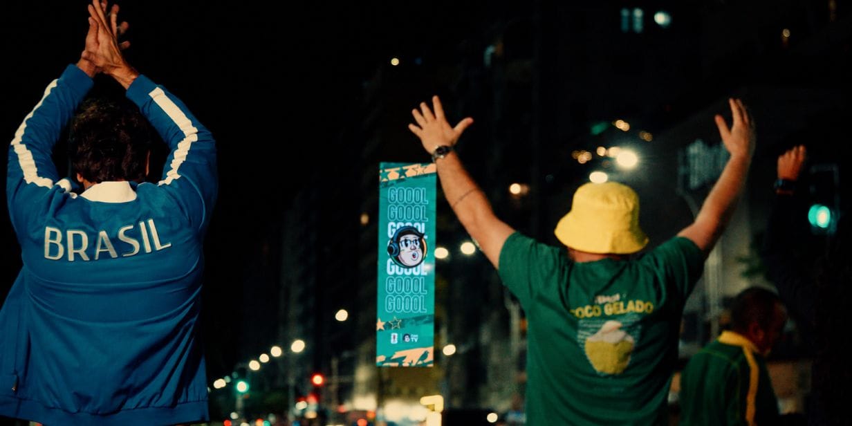 Copa 2026: Gols do Brasil pipocam em telões urbanos no Rio