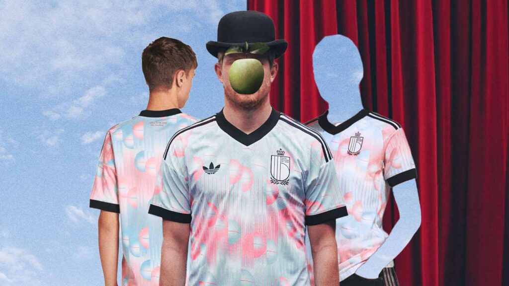 Camisa surrealista da Bélgica vira hit após virada de cinema na Copa