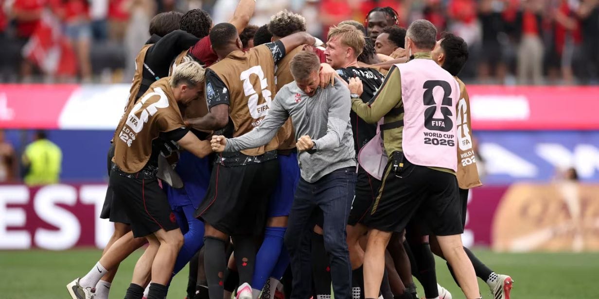 Canadá garante bolada de US$ 18,5 milhões na Copa do Mundo