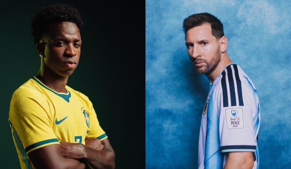 Brasil e Argentina podem se encontrar na semifinal da Copa 2026