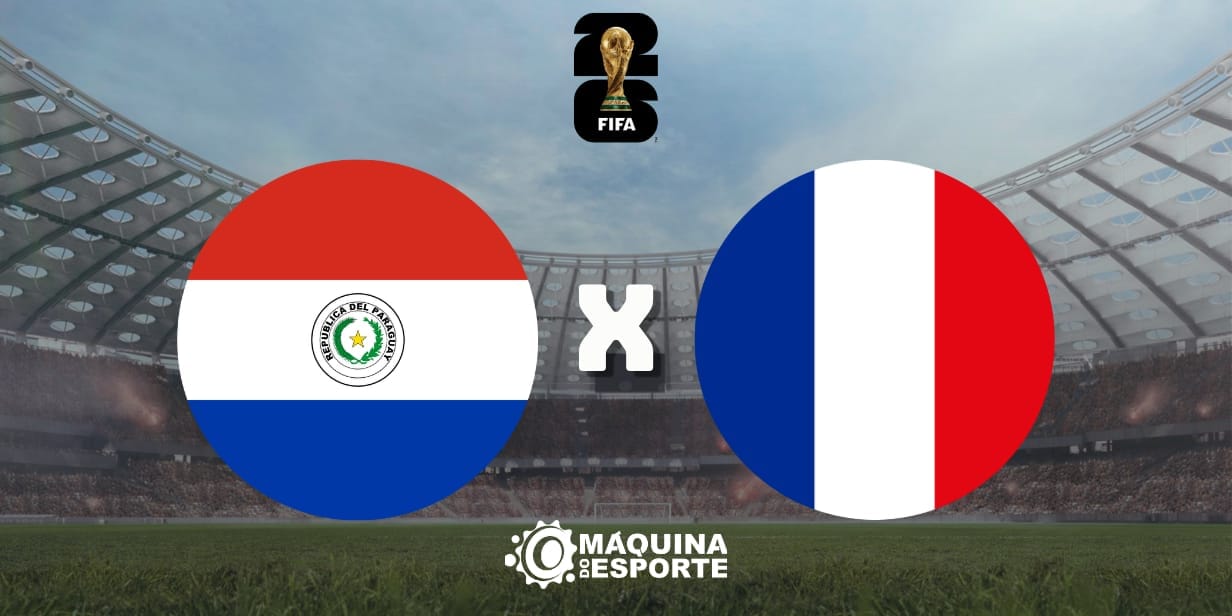 Copa 2026: França x Paraguai tem transmissão exclusiva na CazéTV