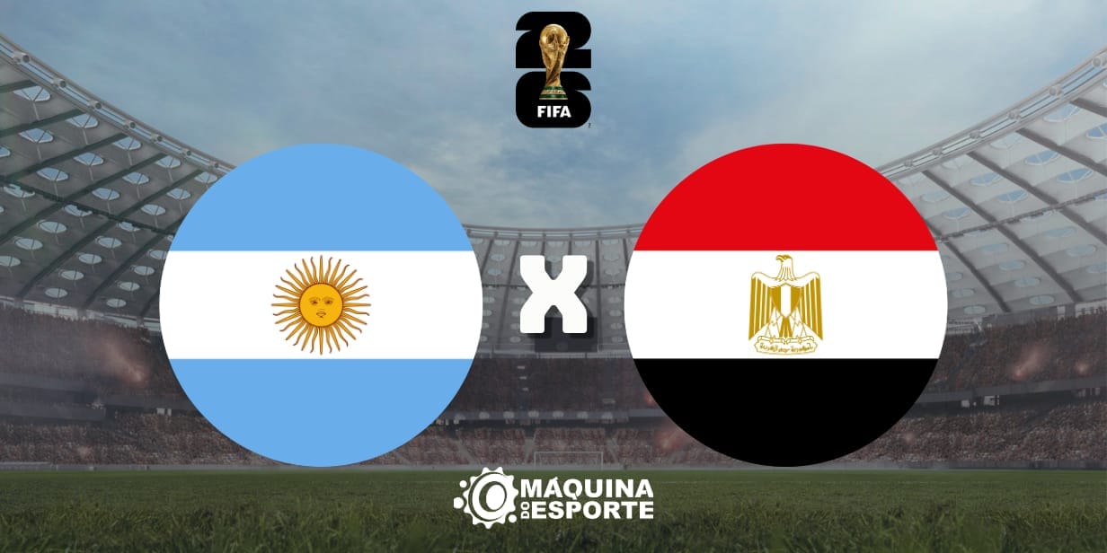 Argentina e Egito: onde ver o duelo das oitavas da Copa 2026