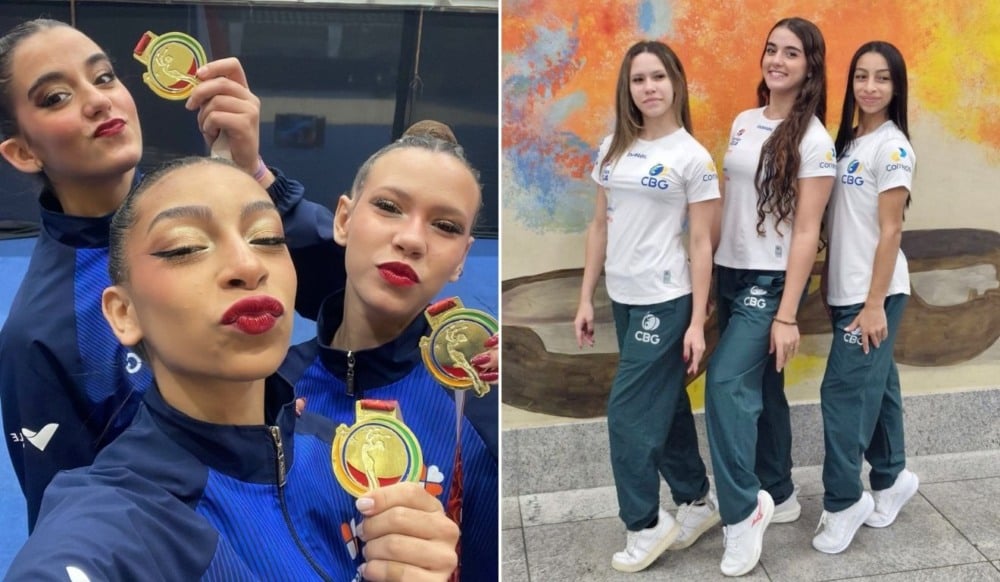 Capixabas brilham na ginástica rítmica e faturam ouro no Paraguai