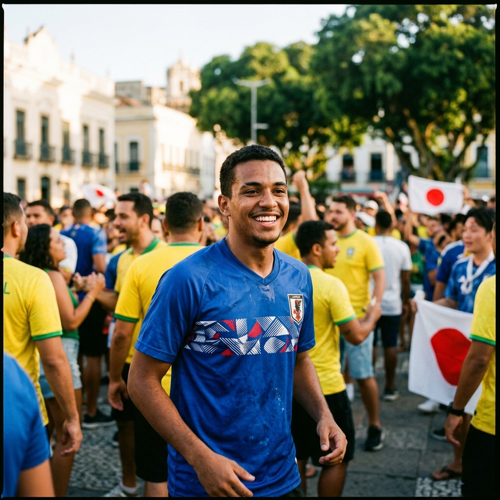 Nem derrota para o Brasil segura: camisa do Japão vende como nunca