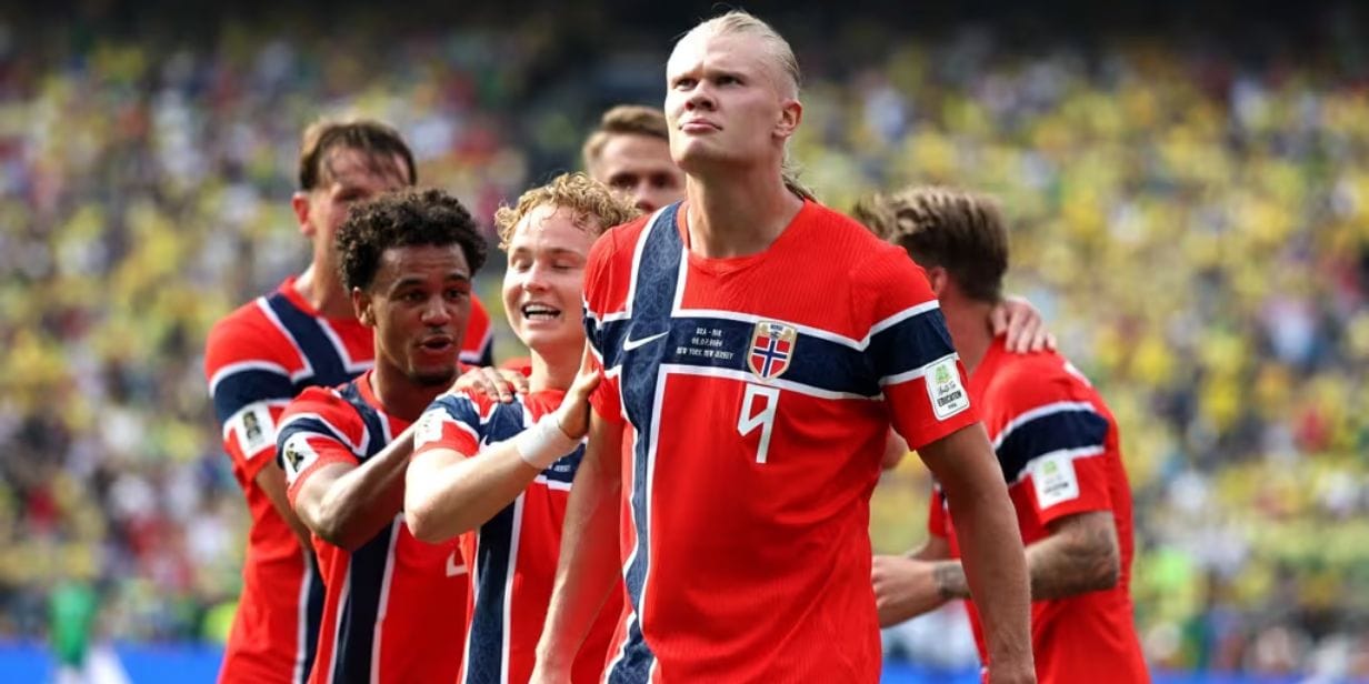 Haaland turbina patrocinadores após eliminar Brasil da Copa 2026