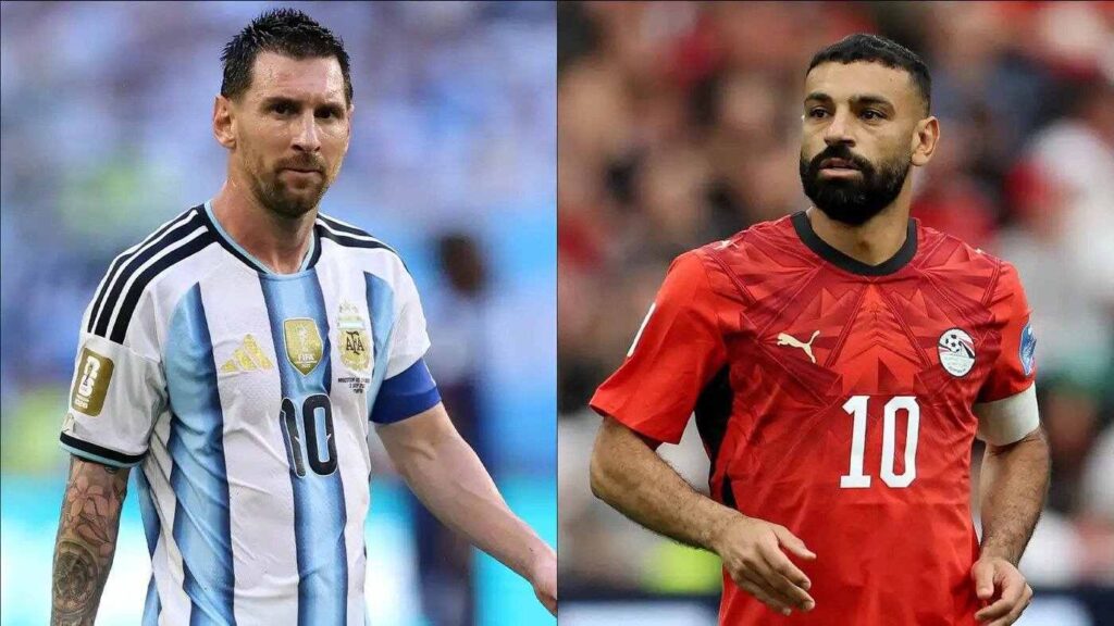 Messi e Salah: duelo de gigantes nas oitavas da Copa