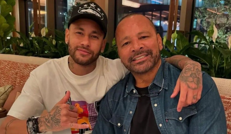 Pai de Neymar faz apelo: ‘Sorria e jogue futebol’