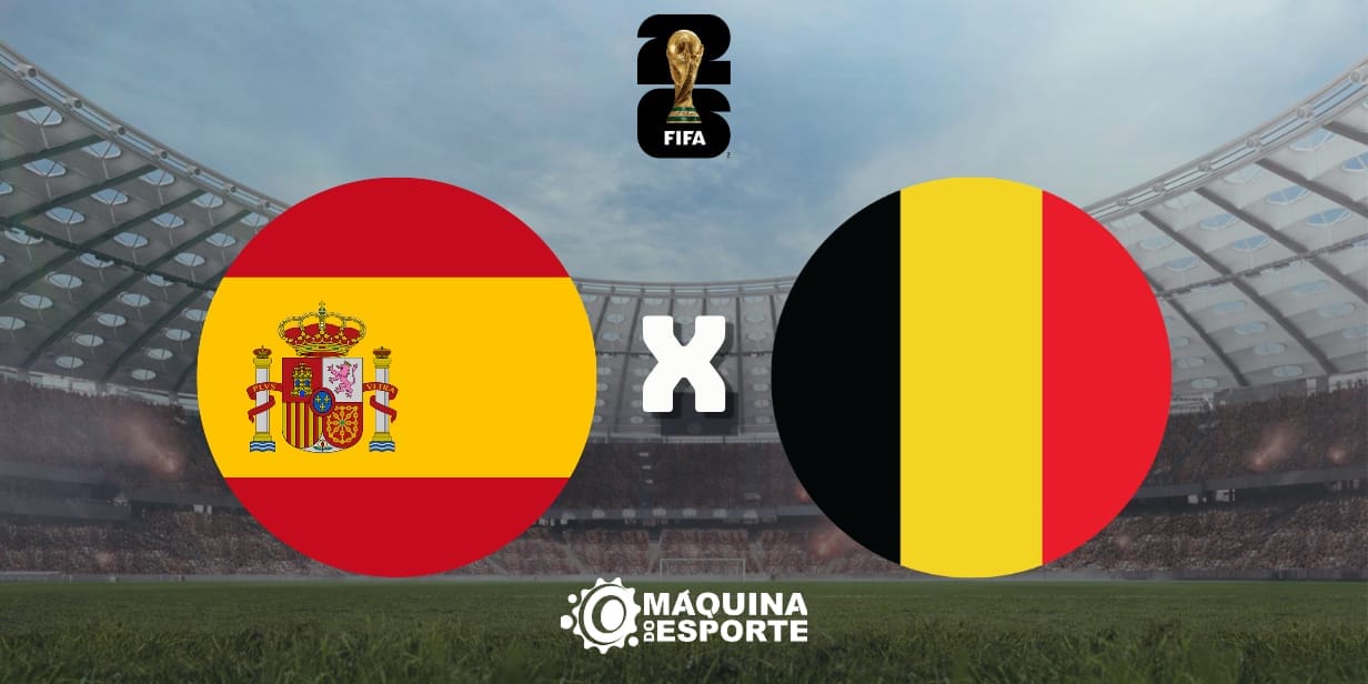 Espanha e Bélgica: onde assistir ao vivo às quartas da Copa 2026