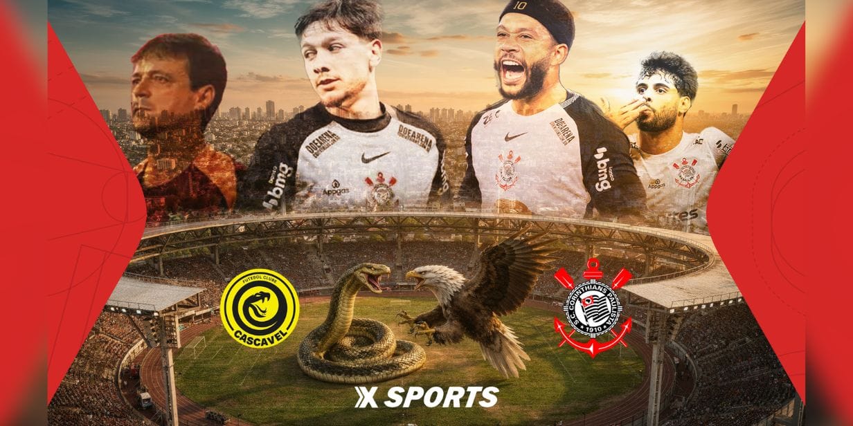 Xsports leva amistão do Timão contra o Cascavel para TV e YouTube