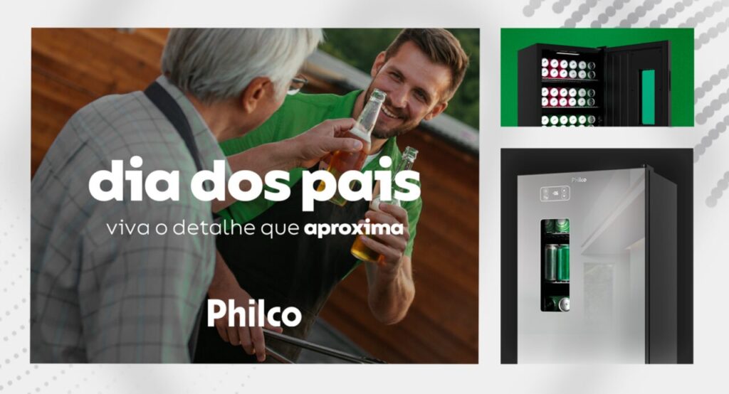 Copa do Mundo inspira campanha de Dia dos Pais da Philco