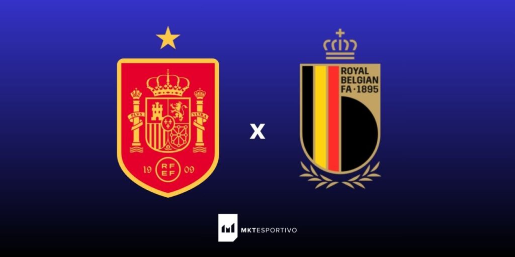 Espanha x Bélgica: duelo pelas quartas da Copa; onde assistir