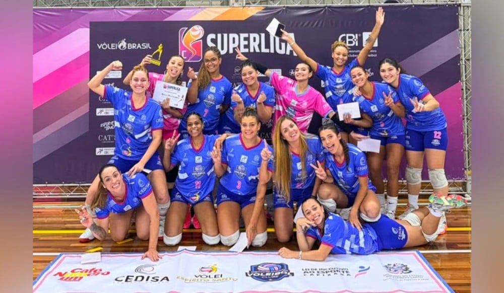 ICVC é campeão invicto da Superliga C e faz história no ES