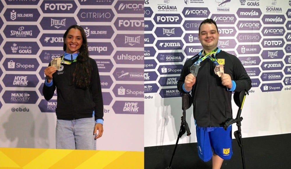 Primeiras medalhas do ES no Jubs 2026: natação e lutas brilham em Goiânia