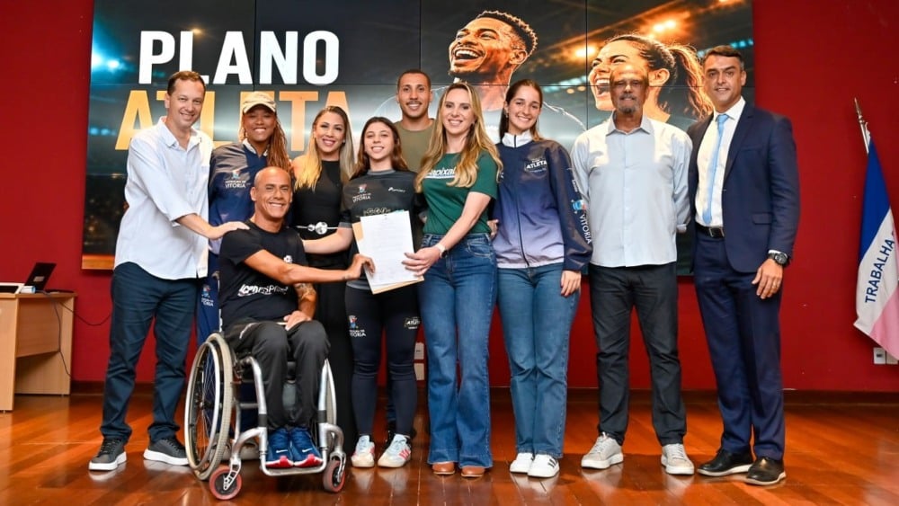 Plano Atleta 2026: Vitória investe R$ 1 mi; bolsas de até R$ 2,2 mil