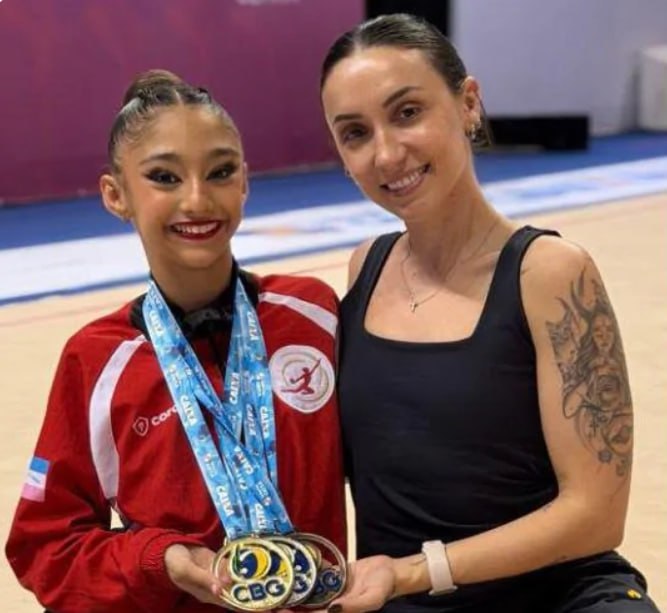 Ginasta capixaba Lays Machado é convocada para o Sul-Americano 1