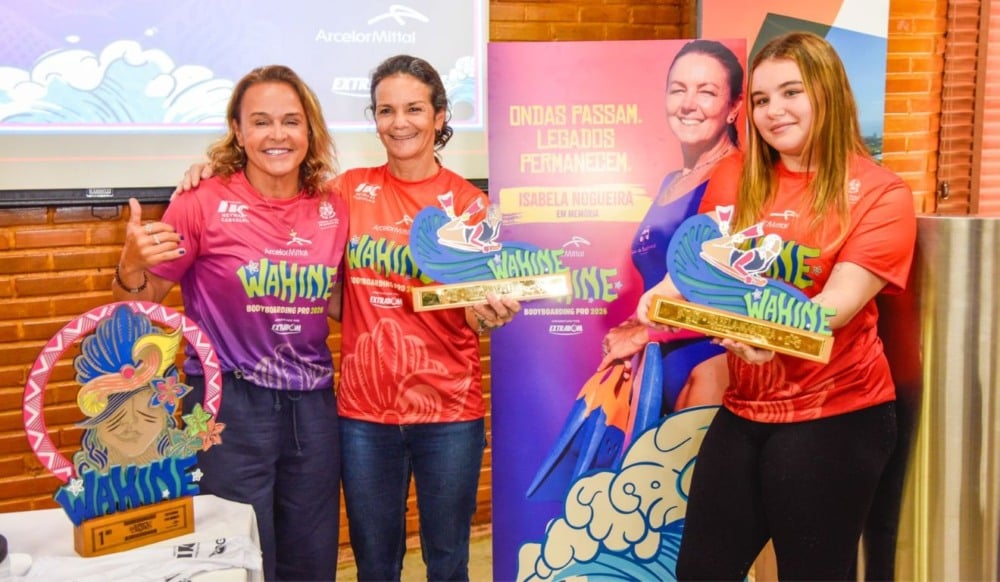 Serra recebe etapa mundial de bodyboarding em tributo a Isabela Nogueira