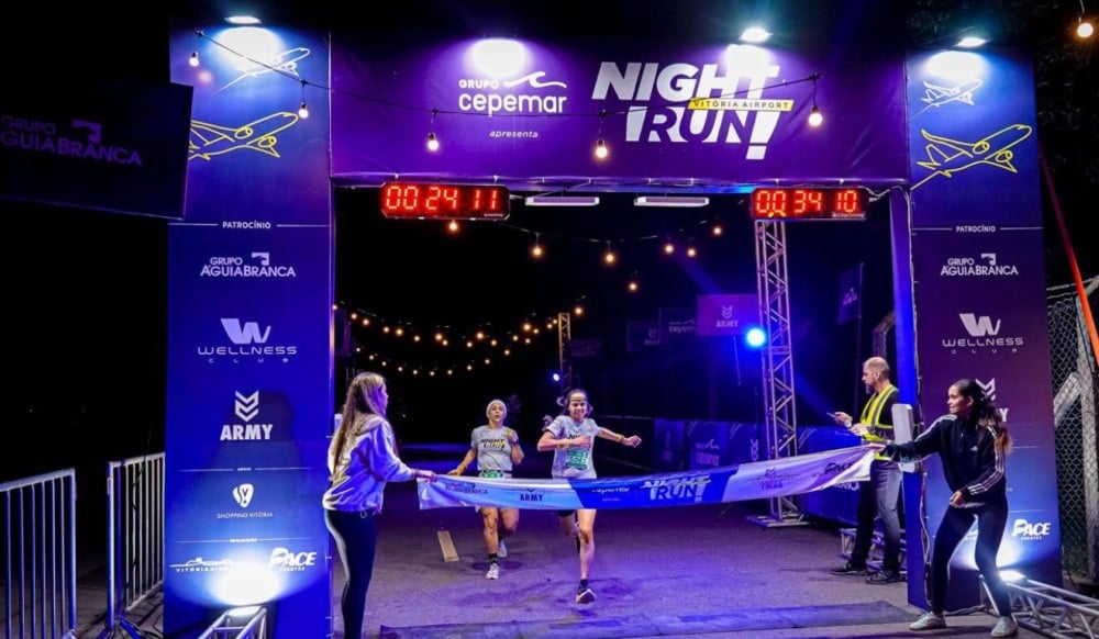 Corrida noturna no Aeroporto de Vitória abre inscrições; veja como garantir vaga