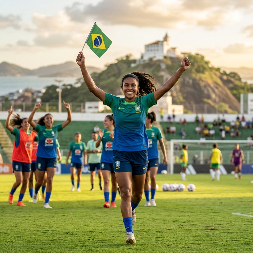 Atacante capixaba Sofia Gamonal é chamada para o Mundial Sub-17